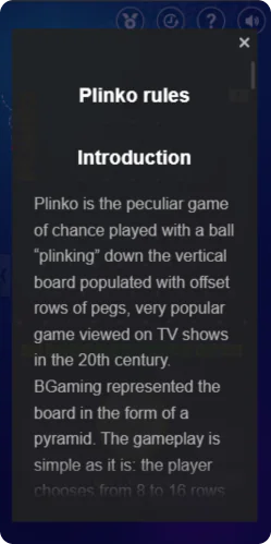 Plinko podstawowe instrukcje gry